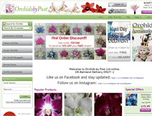 Tablet Screenshot of orchidpost.co.uk